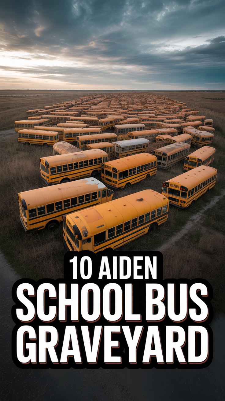 🚌 10 Aiden School Bus Graveyard