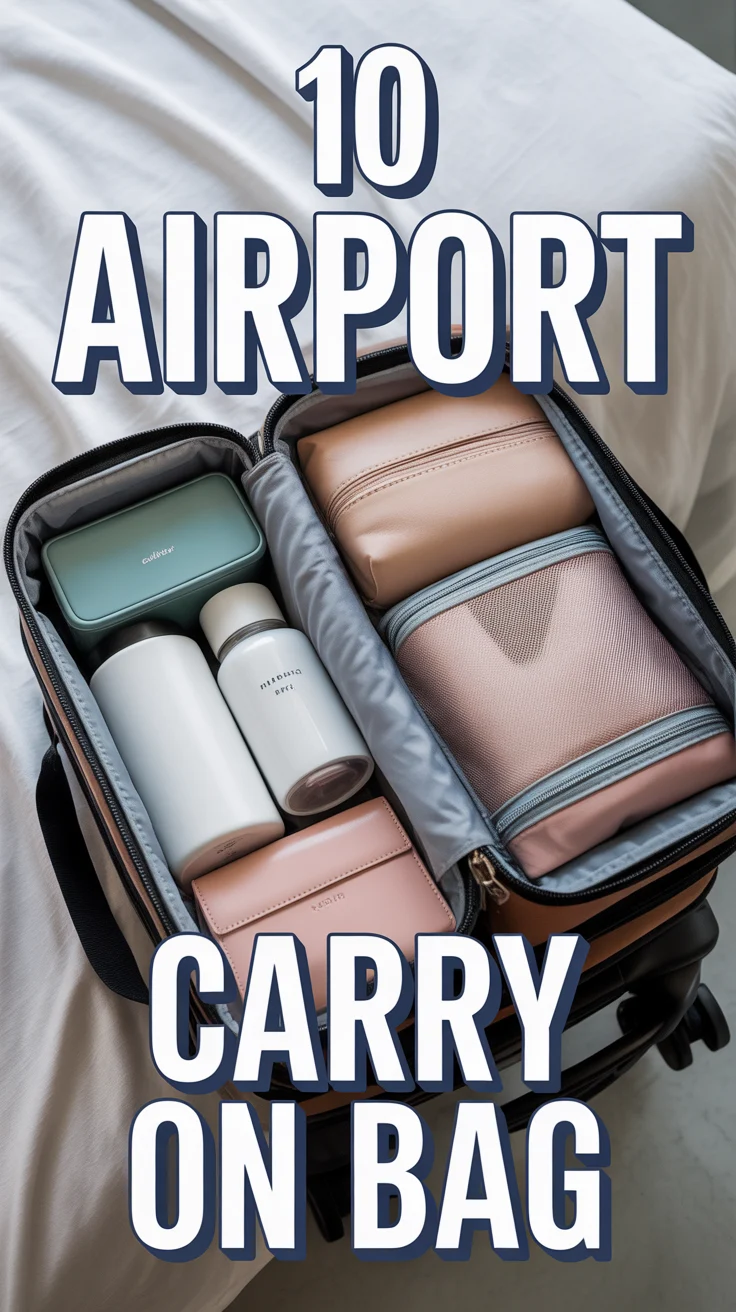 ✈️ 10 Airport Carry On Bag