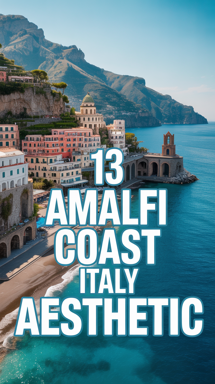 🍋 13 Amalfi Coast Italy Aesthetic