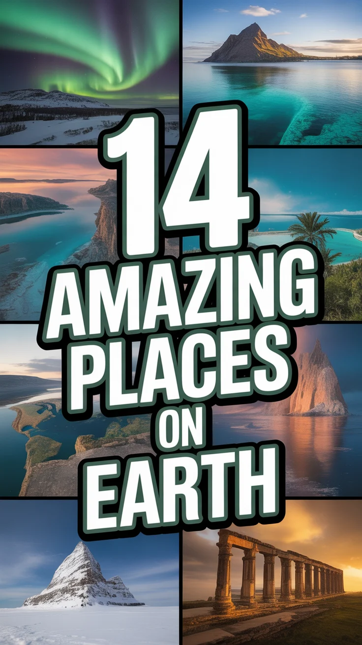 🌍 14 Amazing Places On Earth