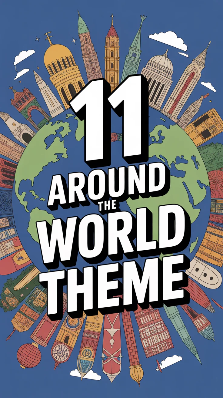 ✈️ 11 Around The World Theme