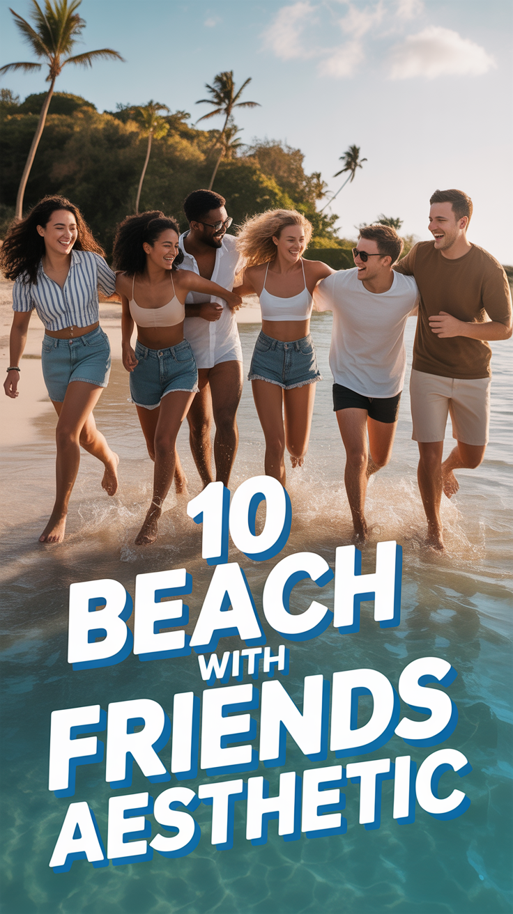 ☀️ 10 Beach With Friends Aesthetic