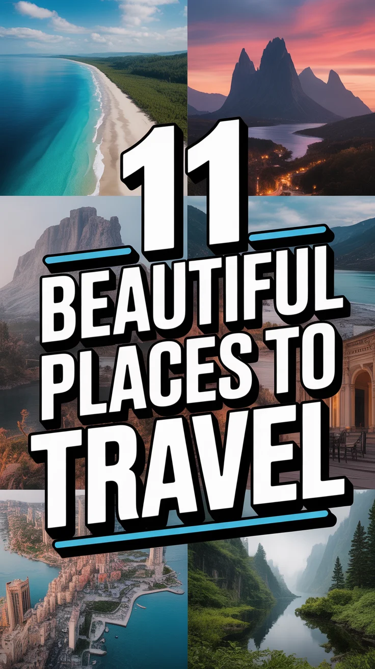 🌍 11 Beautiful Places To Travel