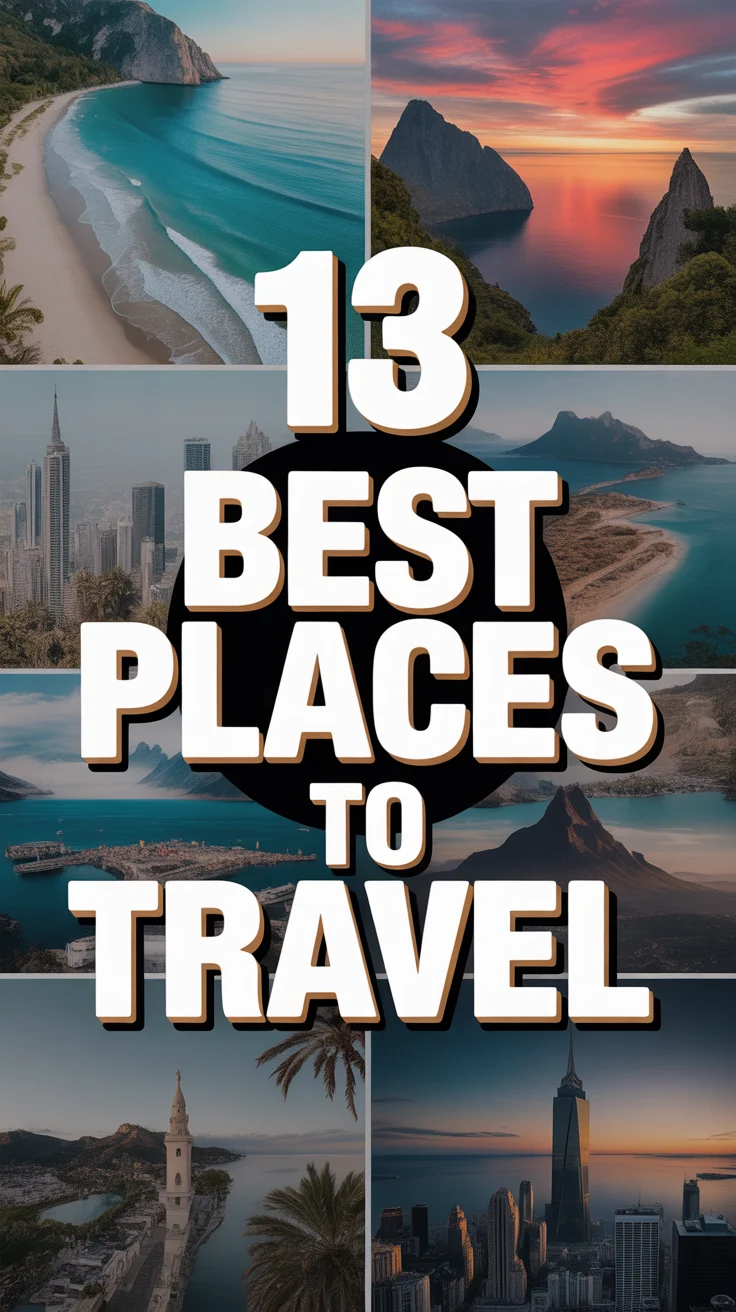 ✈️ 13 Best Places To Travel