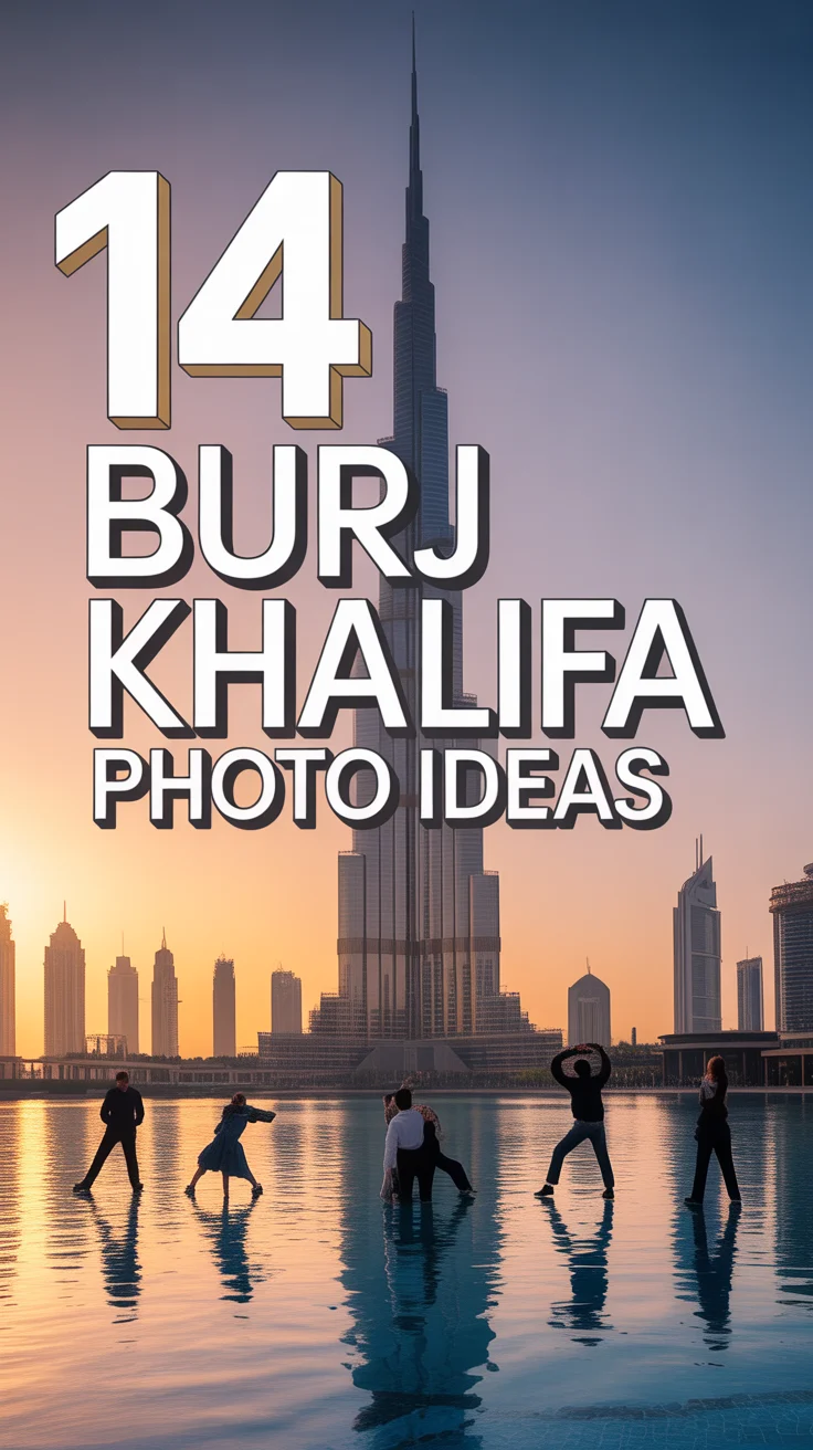 📸 14 Burj Khalifa Photo Ideas