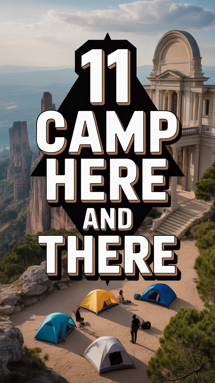 🏛 11 Camp Here And There