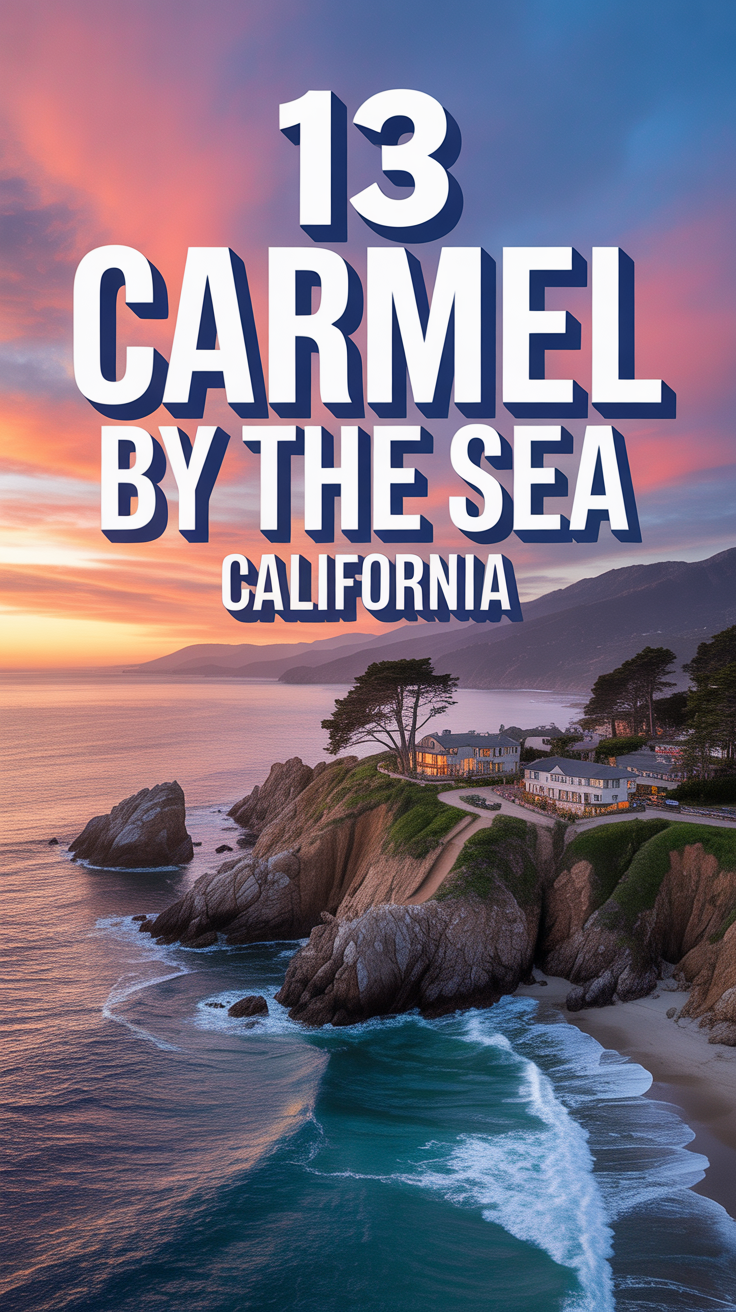 🏖️ 13 Carmel By The Sea California