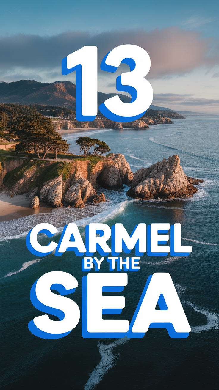 🌊 13 Carmel By The Sea