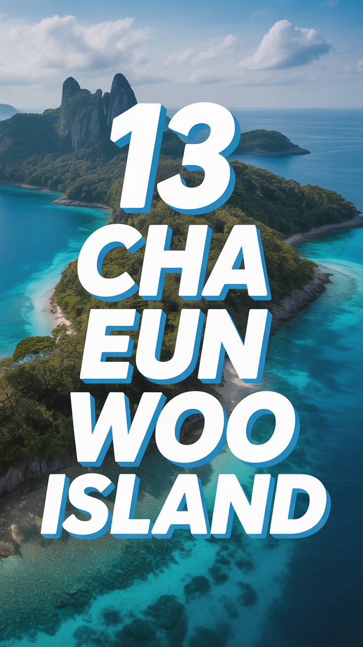 🏝️ 13 Cha Eun Woo Island