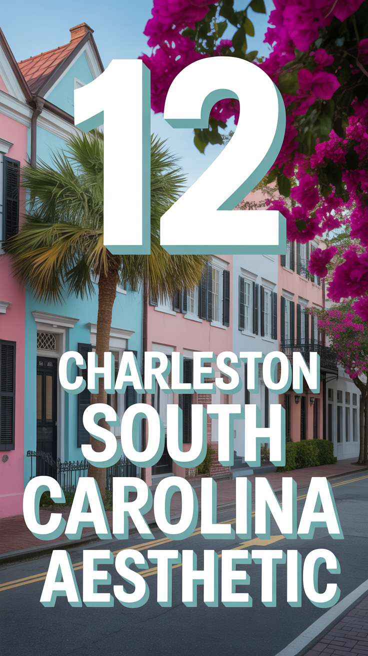 🌴 12 Charleston South Carolina Aesthetic