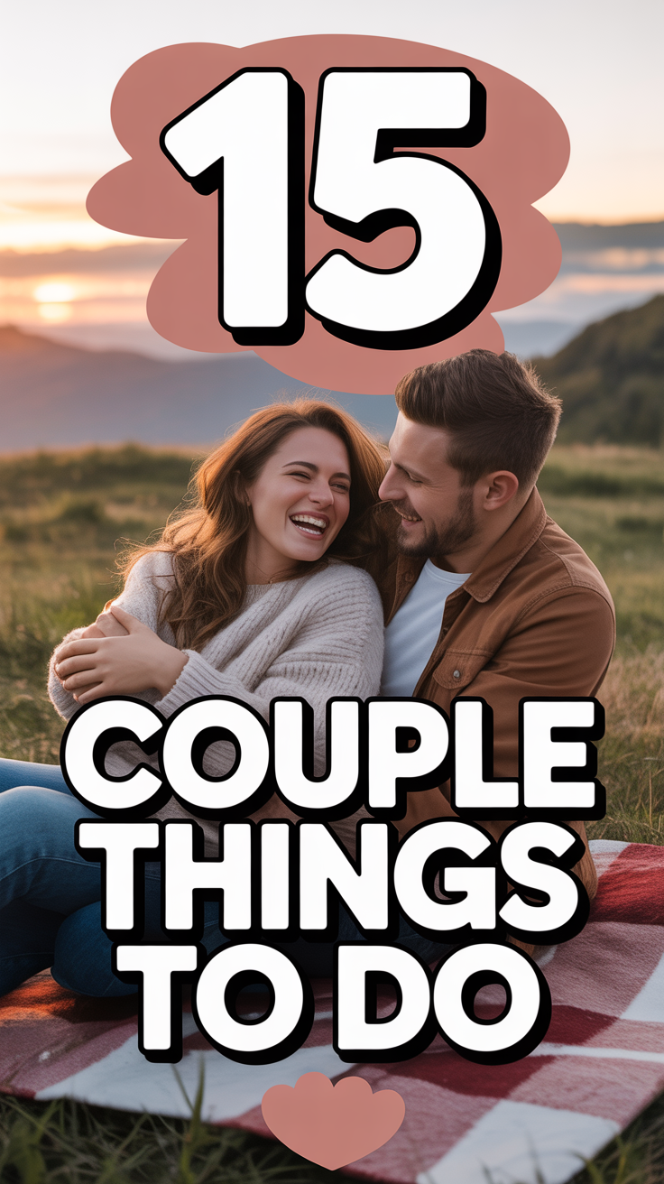 ❤️ 15 Couple Things To Do