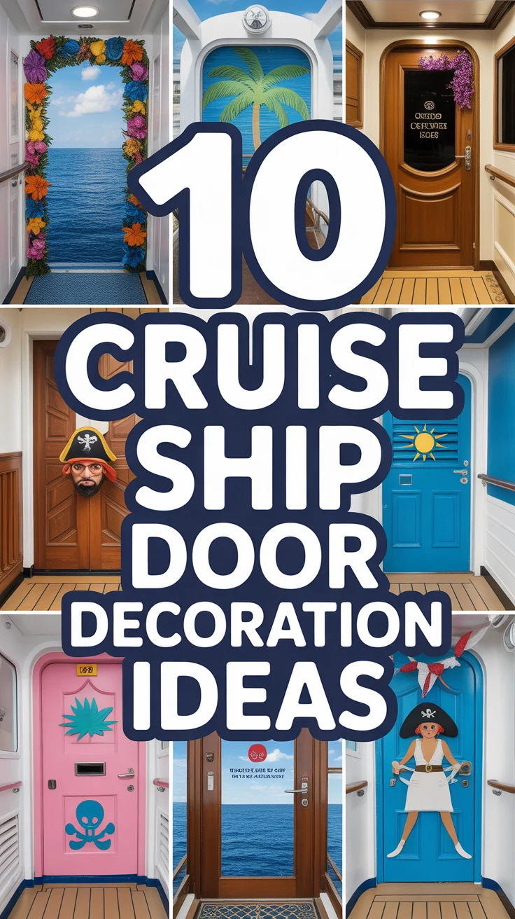 🚢 10 Cruise Ship Door Decoration Ideas