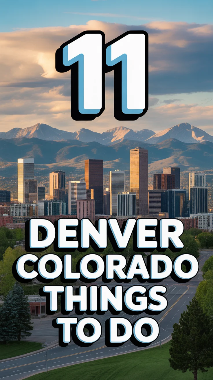 ⛰️ 11 Denver Colorado Things To Do