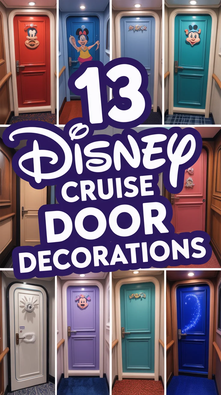 🚢 13 Disney Cruise Door Decorations