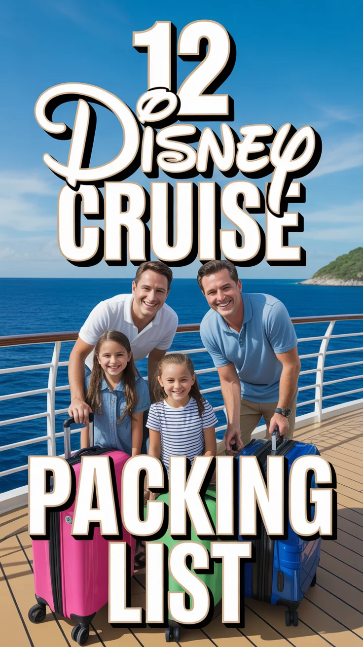 🚢 12 Disney Cruise Packing List