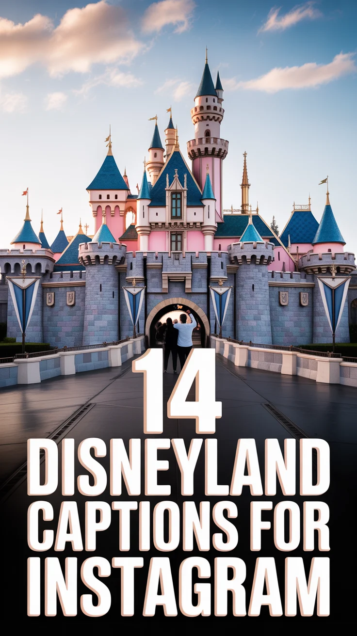 🏰 14 Disneyland Captions For Instagram
