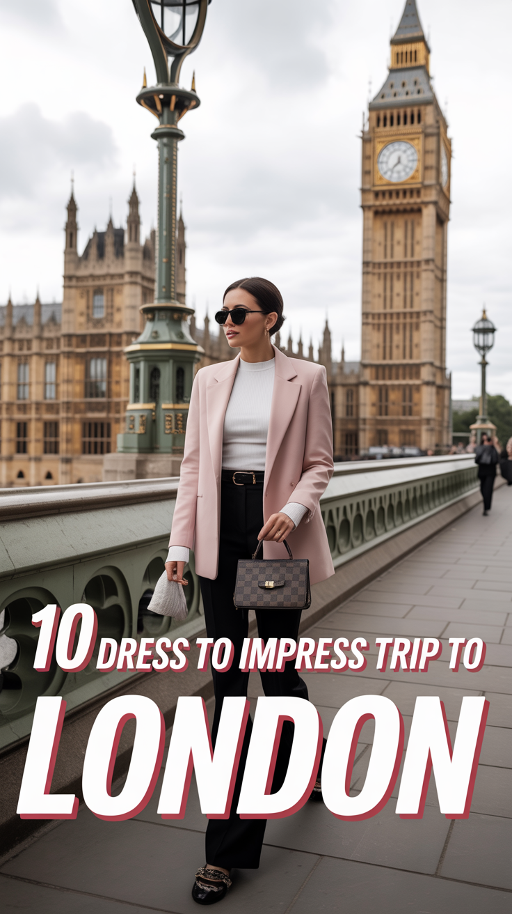 👑 10 Dress To Impress Trip To London