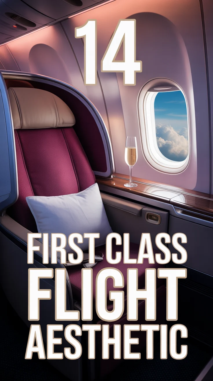 ✈️ 14 First Class Flight Aesthetic