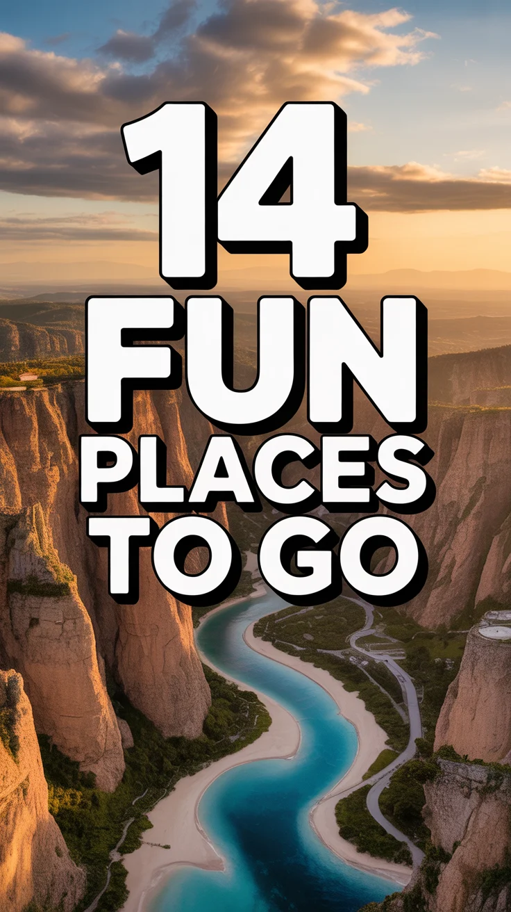 ✨ 14 Fun Places To Go