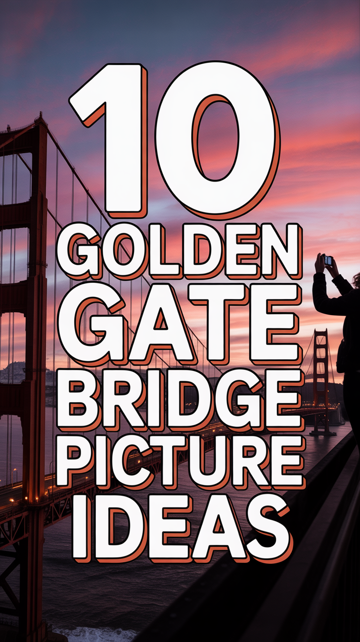 🌉 10 Golden Gate Bridge Picture Ideas