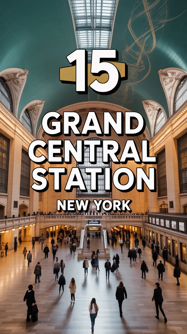🚆 15 Grand Central Station New York