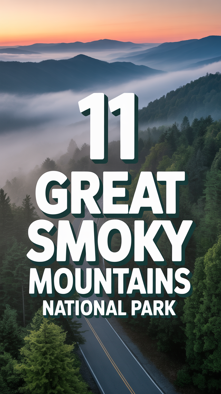 ⛰️ 11 Great Smoky Mountains National Park