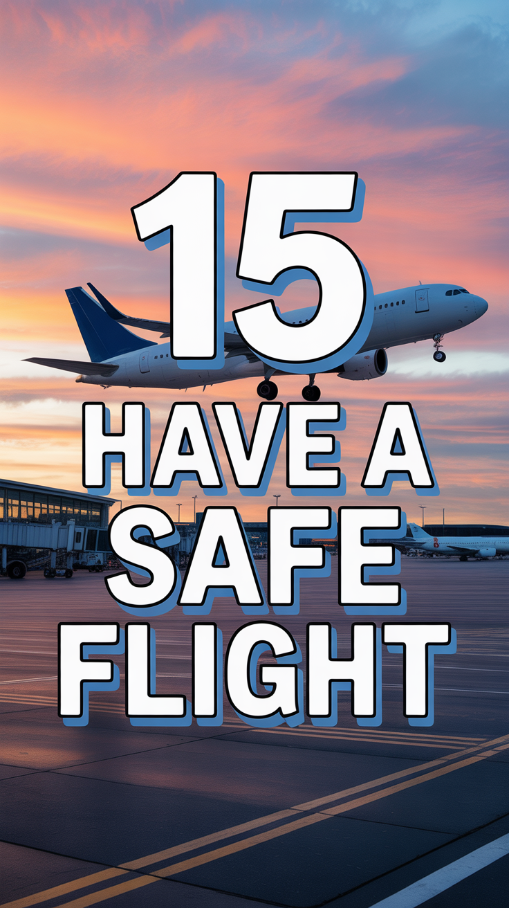 ✈️ 15 Have A Safe Flight