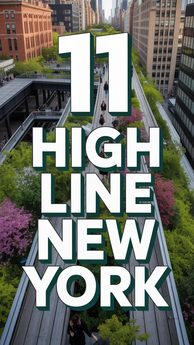 🌳 11 High Line New York