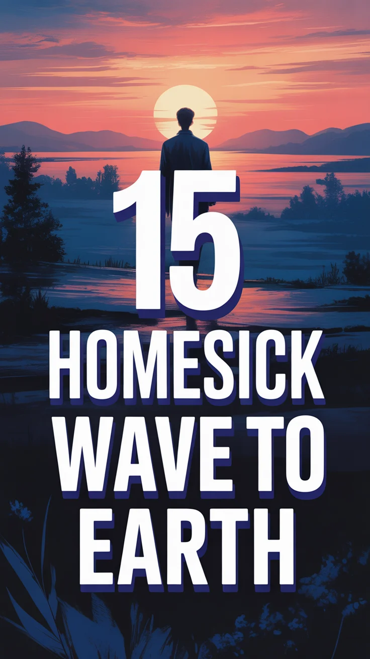 🌍 15 Homesick Wave To Earth
