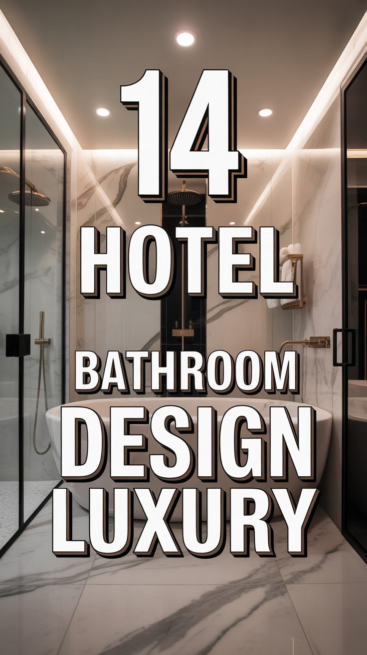 🛀 14 Hotel Bathroom Design Luxury