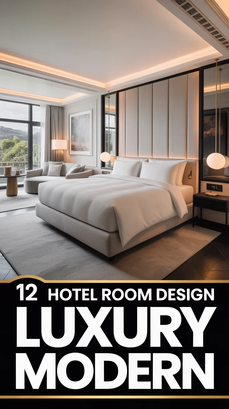 🛏️ 12 Hotel Room Design Luxury Modern