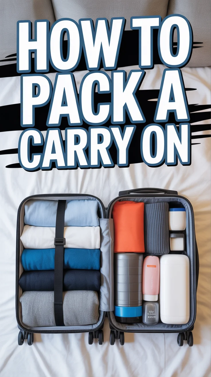 🧳 How To Pack A Carry On
