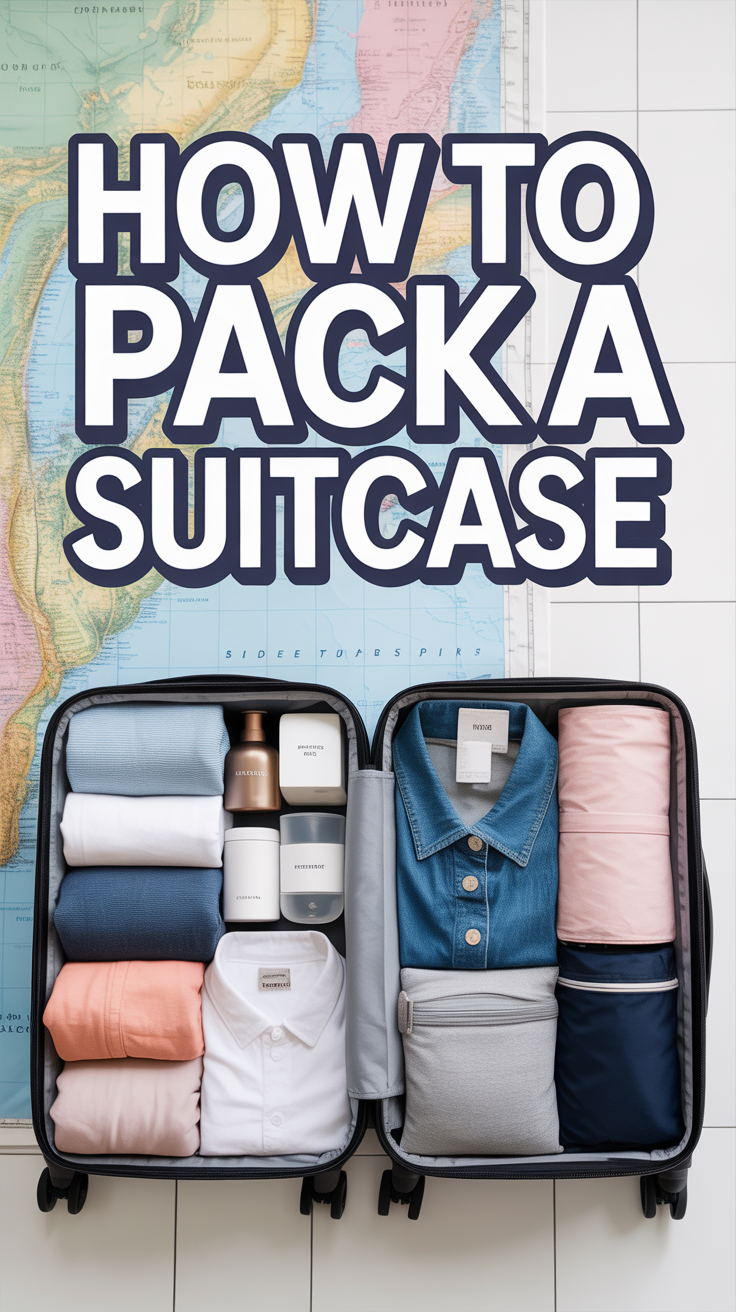 ✈️ How To Pack A Suitcase