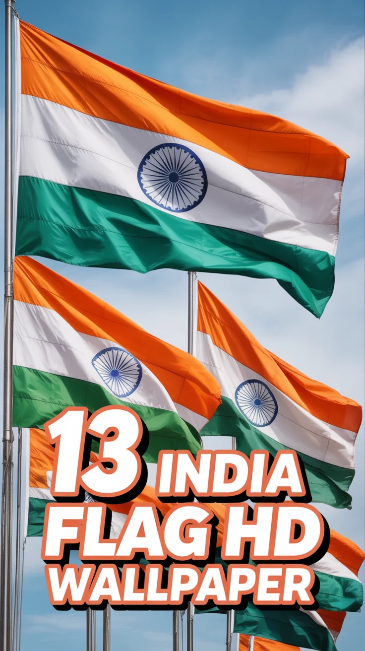 🇮🇳 13 India Flag HD Wallpaper