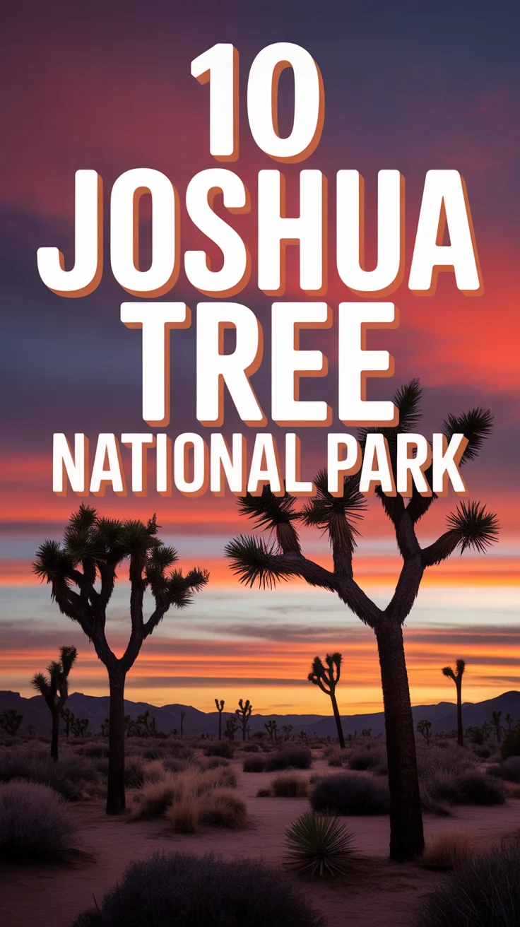 🌵 10 Joshua Tree National Park