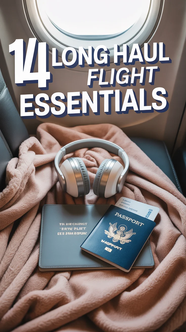 ✈️ 14 Long Haul Flight Essentials