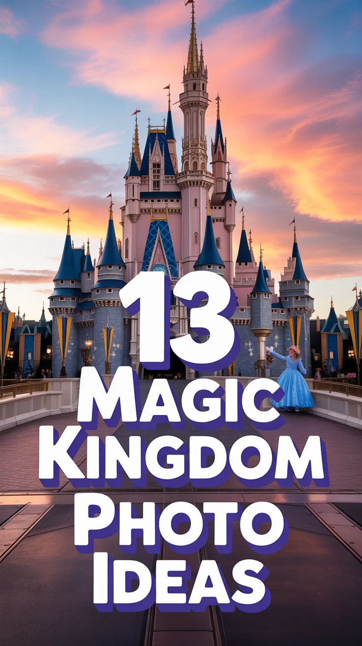 📸 13 Magic Kingdom Photo Ideas