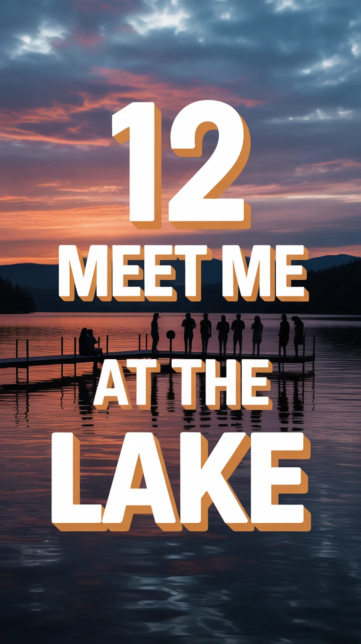 🛶 12 Meet Me At The Lake