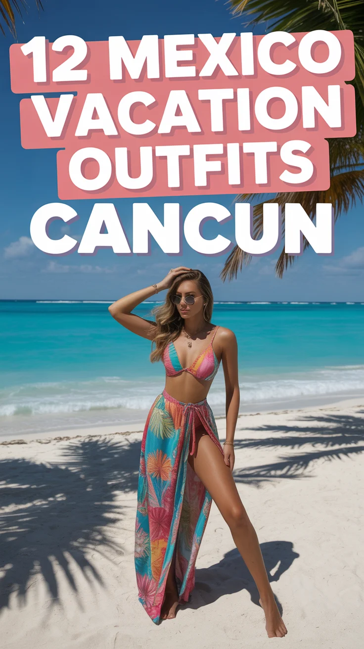 🌴 12 Mexico Vacation Outfits Cancun