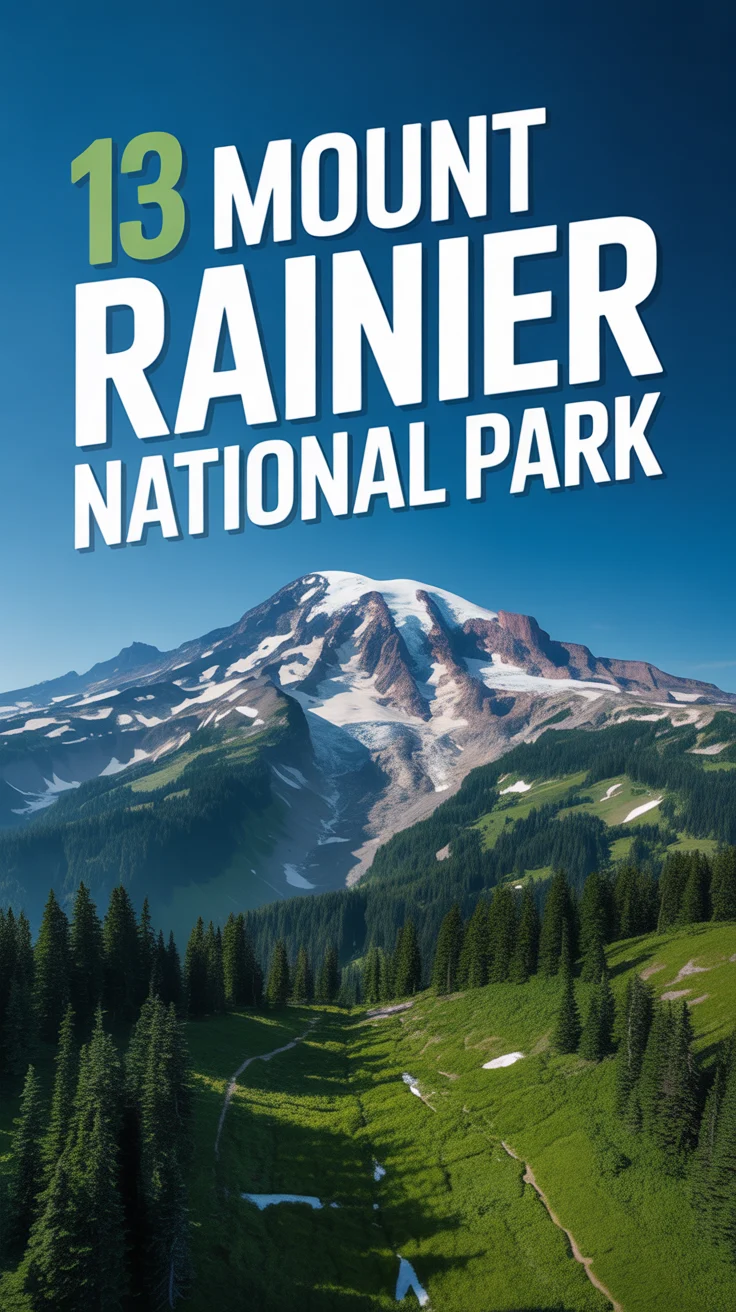 🏔️ 13 Mount Rainier National Park