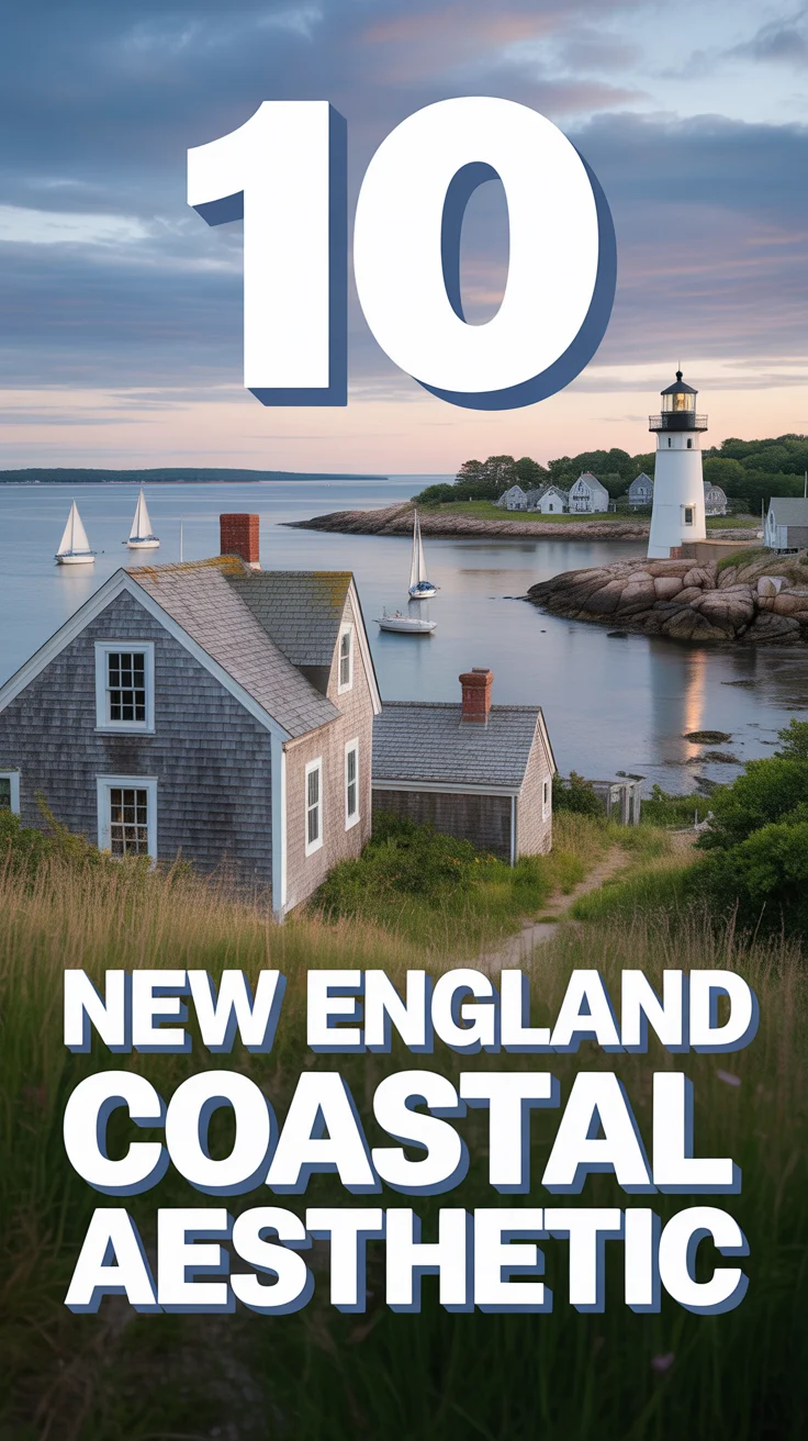 ⚓️ 10 New England Coastal Aesthetic