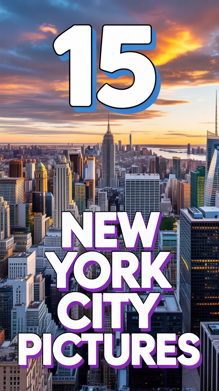 📸 15 New York City Pictures