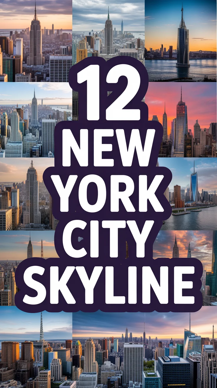 🏙️ 12 New York City Skyline