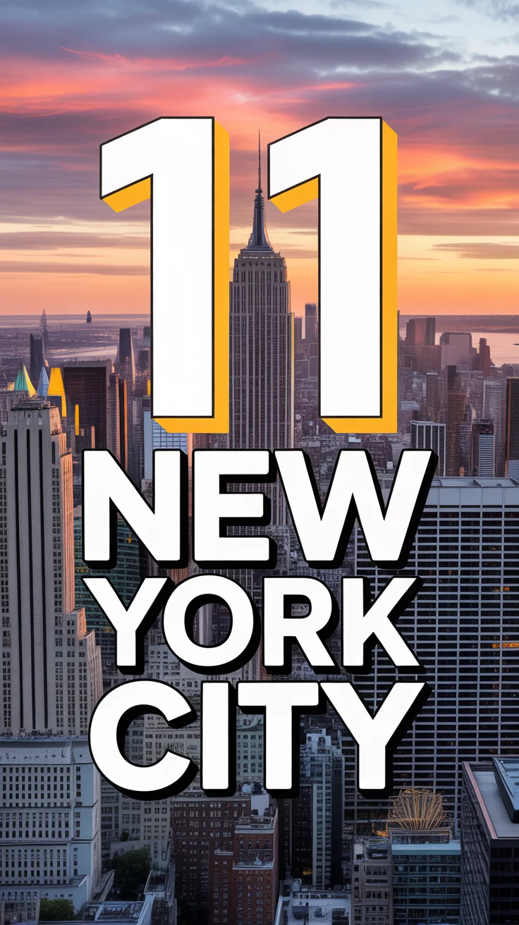 🗽 11 New York City