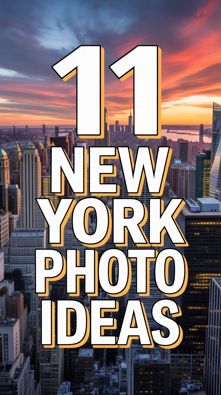 🗽 11 New York Photo Ideas