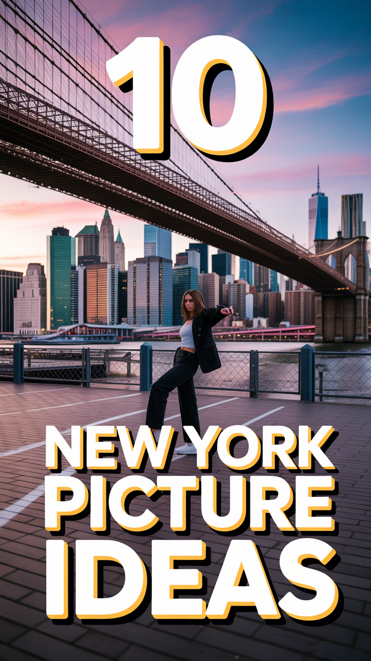 📸 10 New York Picture Ideas