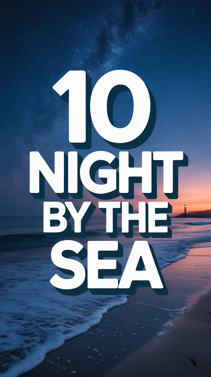 🌙 10 Night By The Sea