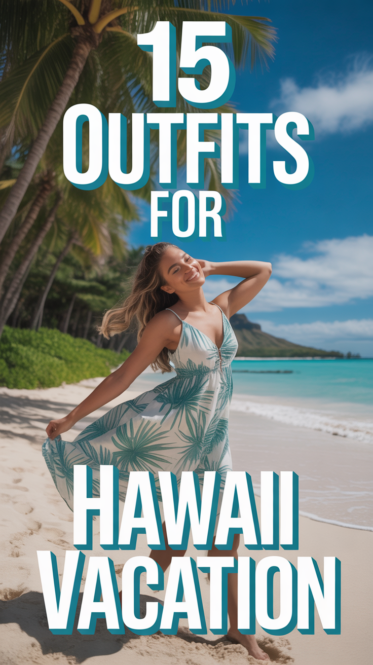 🌴 15 Outfits For Hawaii Vacation