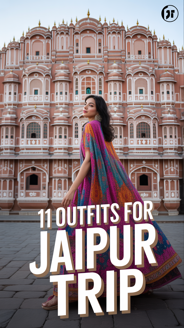 ☀️ 11 Outfits For Jaipur Trip