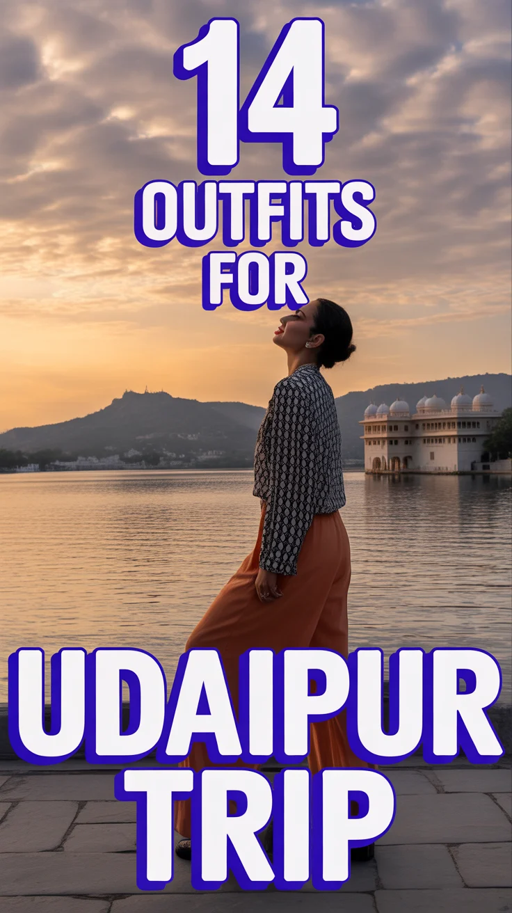 🪷 14 Outfits For Udaipur Trip